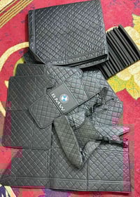 فراش ارضية سيارهBMW جلد اصلي 7 قطع جديد غير مستخدم سعر 60 الف  0772804...
