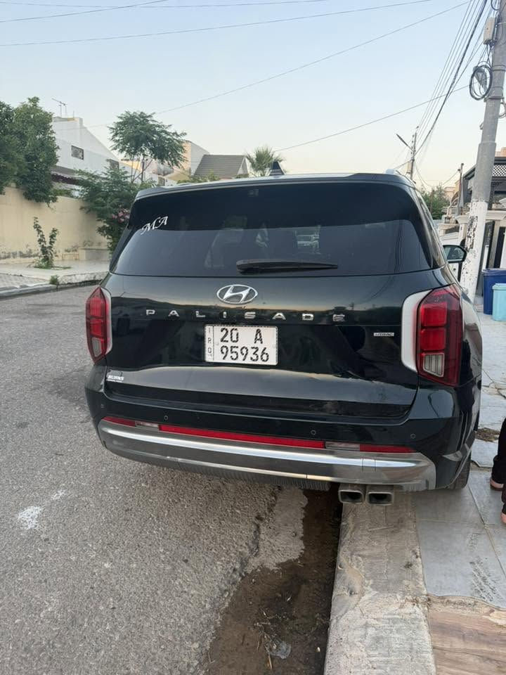 هيونداي بالیسید موديل : 2024
المواصفات : (𝐆𝐀𝐋𝐋𝐈𝐆𝐑𝐀𝐏𝐇𝐘) فول مواصفات 1/1
ماشيه : 26,000KM
حجم المحرك : V6  /  3.8L ( 6سلندر )
اللوان : زيتوني ، داخل اسود
عدد المقاعد : 7 راكب
مكان السيارة : ديالى

فتحة سقف عدد (2) (بانورما)
سقف كنــــتارا
تتقدم وترجع بالسويج
شاشة عرض داتــــاشــــو
كيج الكــــتروني
انــــارة دشبول وأبواب محيطيه متعددة الألوان
بصمة ابواب
بصمة تشغيل
تشغيل عن بعد (𝐑𝐄𝐌𝐎𝐓𝐄 𝐒𝐓𝐀𝐑𝐓)
شاحن هاتف لاسلكي
شاشة دشبول ديجيتال
سماعات هارمان كاردن عدد 16
عداد كاميرات 5
كاميرا 360
كاميرا امامي
كاميرا جانبي
كاميرا خلفي
شفتات استيرن
هاند بريك بصمة
اوتو بارك (𝐀𝐔𝐓𝐎 𝐏𝐀𝐑𝐊)
اوتو هولد (𝐀𝐔𝐓𝐎 𝐇𝐎𝐋𝐃)
اوتو ستارت (𝐀𝐔𝐓𝐎 𝐒𝐓𝐀𝐑𝐓)
اوتو ستوب (𝐀𝐔𝐓𝐎 𝐒𝐓𝐎𝐏)
رادار 360
رادار امامي (تحديد مسار)
رادار جانبي  (نقاط عمياء)
رادار خلفي (التحذير من الاصطدام)
حساسات 360
حساسات امامي
حساسات جانبي
حساسات خلفي
نظام (𝐒𝐌𝐀𝐑𝐓)
نظام (𝐒𝐏𝐎𝐑𝐓)
نظام (𝐂𝐎𝐌𝐅𝐎𝐑)
نطام (𝐄𝐂𝐎)
كشنات (𝐕𝐢𝐩)
كشنات مساج
كشنات جلد
جميع كشنات كهربائي
كشنات خزن+ميموري
كشنات تبريد امامي وخلفي
كشنات هيتر  امامي وخلفي
تحكمات استيرن
استيرن هيتر
تبريد لمس
تبريد مركزي
صندوق شفط كهربائي
لايتات (𝐋𝐄𝐃) لید عدسة زينون
بكلايتات (𝐋𝐄𝐃) لید
ويل كروم
الخ …

⚠️ السيارة كتاب شهداء ، رقم ديالى (اسويلك وكالة بيها)
🟢 السيارة بدون ايرباك بدون دواخل .
 🔴 الضرر في امريكا : مجرد بارد صغير بالصندوك (كلين)
🔴 الضرر في العراق : انكسر بستم واحد بسبب رداءة البانزين ، صلحتها شلت ال٦ بساتم وبدلتهن ب٦ بساتم جديدة وكالة (موجود الباركود مالتهن حتى تضمن انو هنه اصليات من الوكالة)

رقم الشاصي : KM8R7DGEXRU792400

رقم تواصل : ***********
