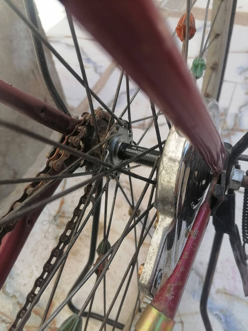 حجم 26
سرج كلاب ودسك جديد 
سعر 50 نضيف 
مكاني كوفه شارع المعمل


**إذا كنت صاحب هذا الإعلان وتريد حذفه لأي سبب، رجاءا أرسل رسالة إلى الدعم الفني**