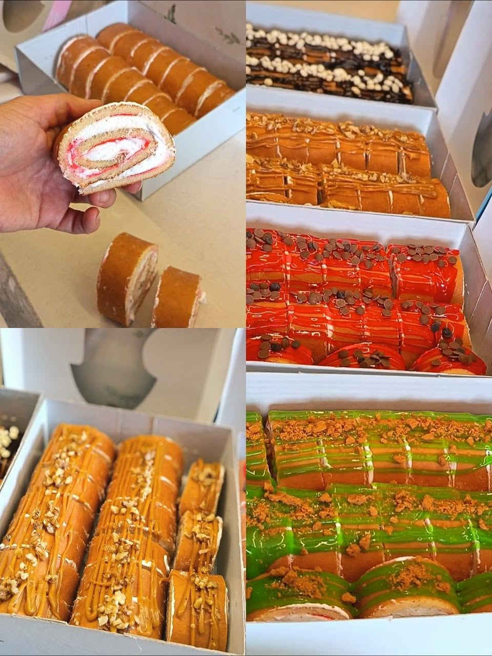 لازم تحلاية ورة الفطور 20 قطعة ب10 محشاية فراولة وكريمة والوجه كريمة وصوص شغل وهشاشة وطعم فووول يوجد لدينا خدمة توصيل وتكدر تستلم الطلب بنفسك للحجز والاستفسار مراسلة الصفحة أو ع الرقم واتساب 

***********
