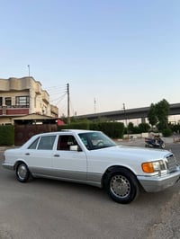 مارسدس SeL 300  موديل 1988باب طويله فول سياره سلايت كشنات كهرباء سترين...