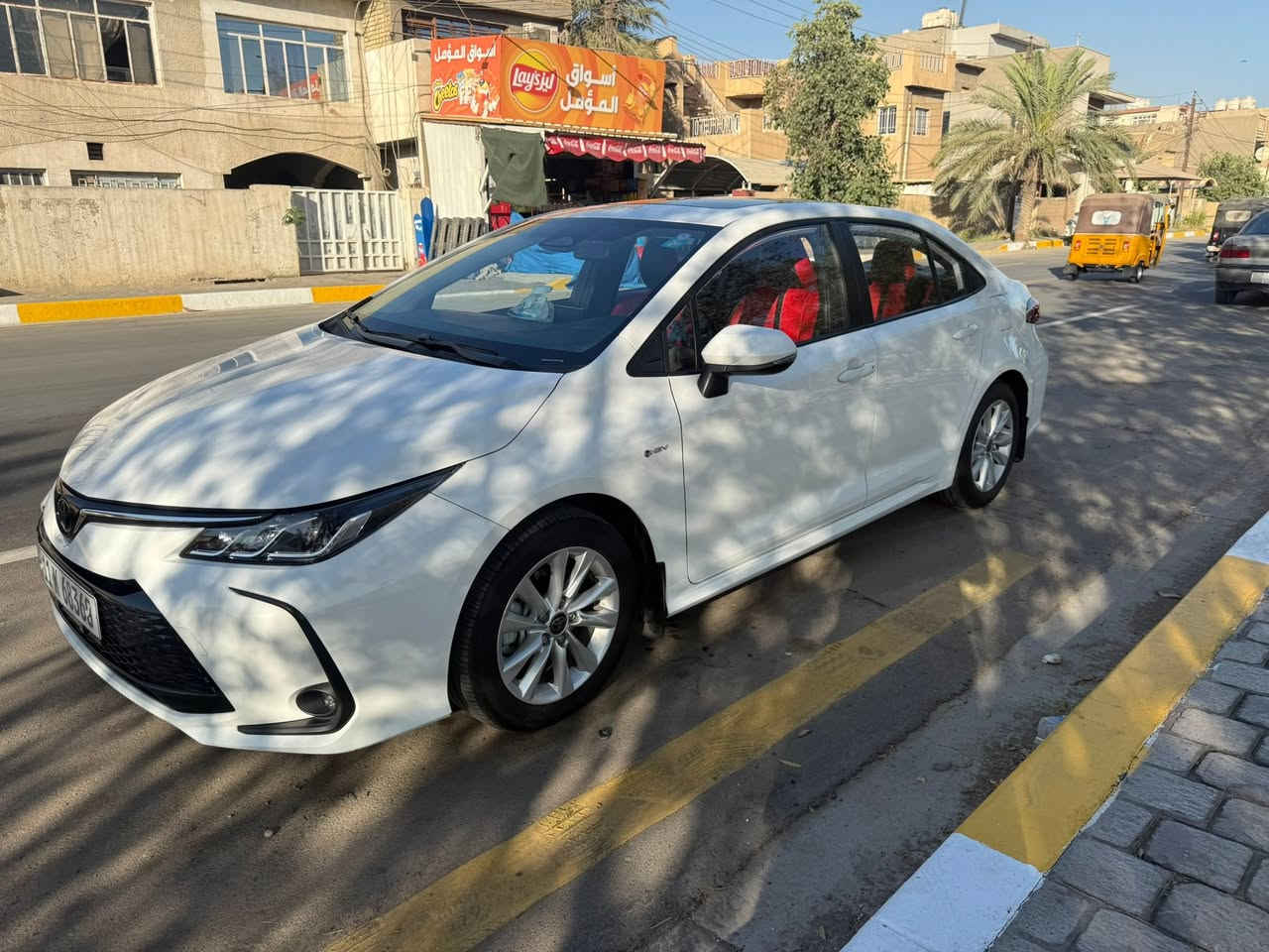 سلام عليكم كورلا هايبرد 2025 داخل احمر كرسي كهرباء فول مواصفات ماشيه 24km كفالة عامة ب159 مكاني بغداد الامين خدمي النواب *********** بي واتساب
