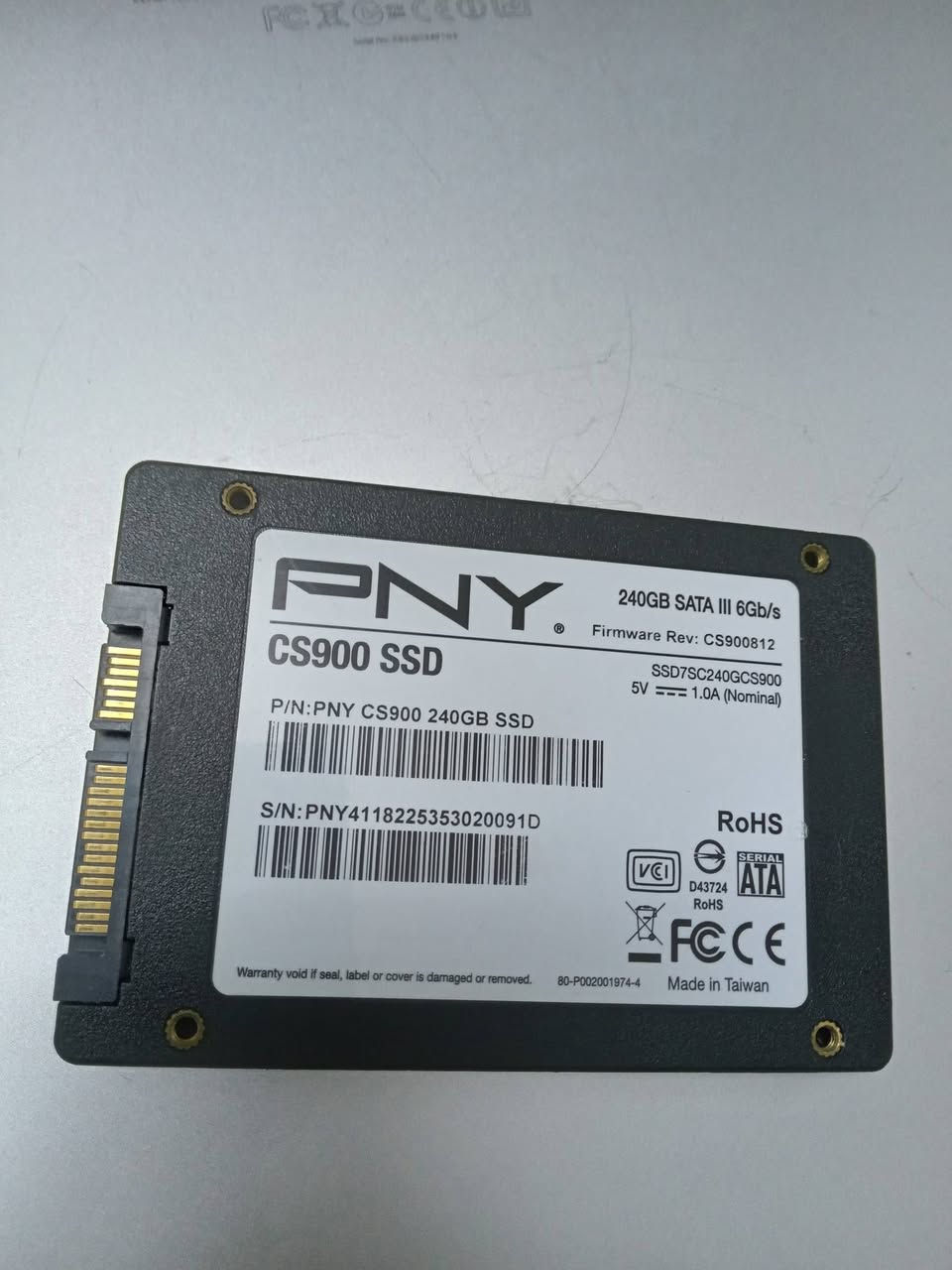هارد  240ssd نوع PNY
مستعمل
 شرط سرعه عاليه جدا
السعر 35 الف
بغداد البياع


**إذا كنت صاحب هذا الإعلان وتريد حذفه لأي سبب، رجاءا أرسل رسالة إلى الدعم الفني**