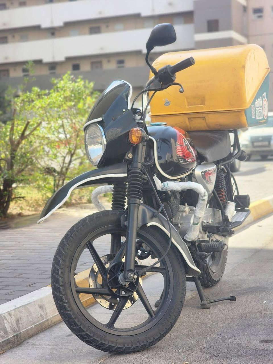 سلامج عليكم دراجه بوكسر للبيع نضافه 100%80 تفاصيل اكثر اتصال بل رقم ***********
