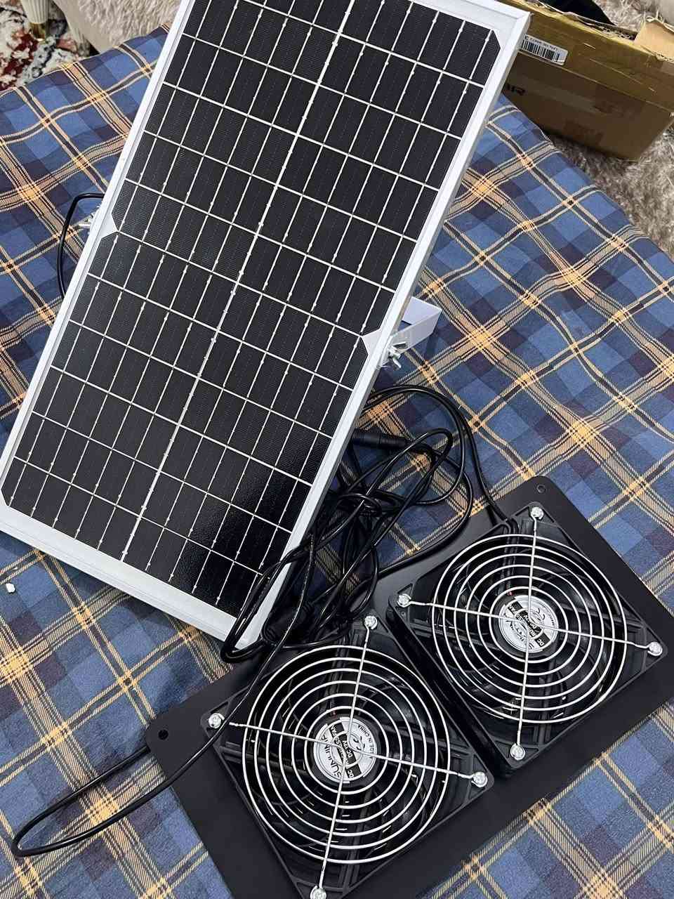 قطعه بهل شكل جديده طاقه شمسية ومراوح عدد 2
مفيدة باي استخدام 
اعلى سعر ابيع 🫴🏻🔥
***********
يوجد توصيل داخل وخارج هيت
