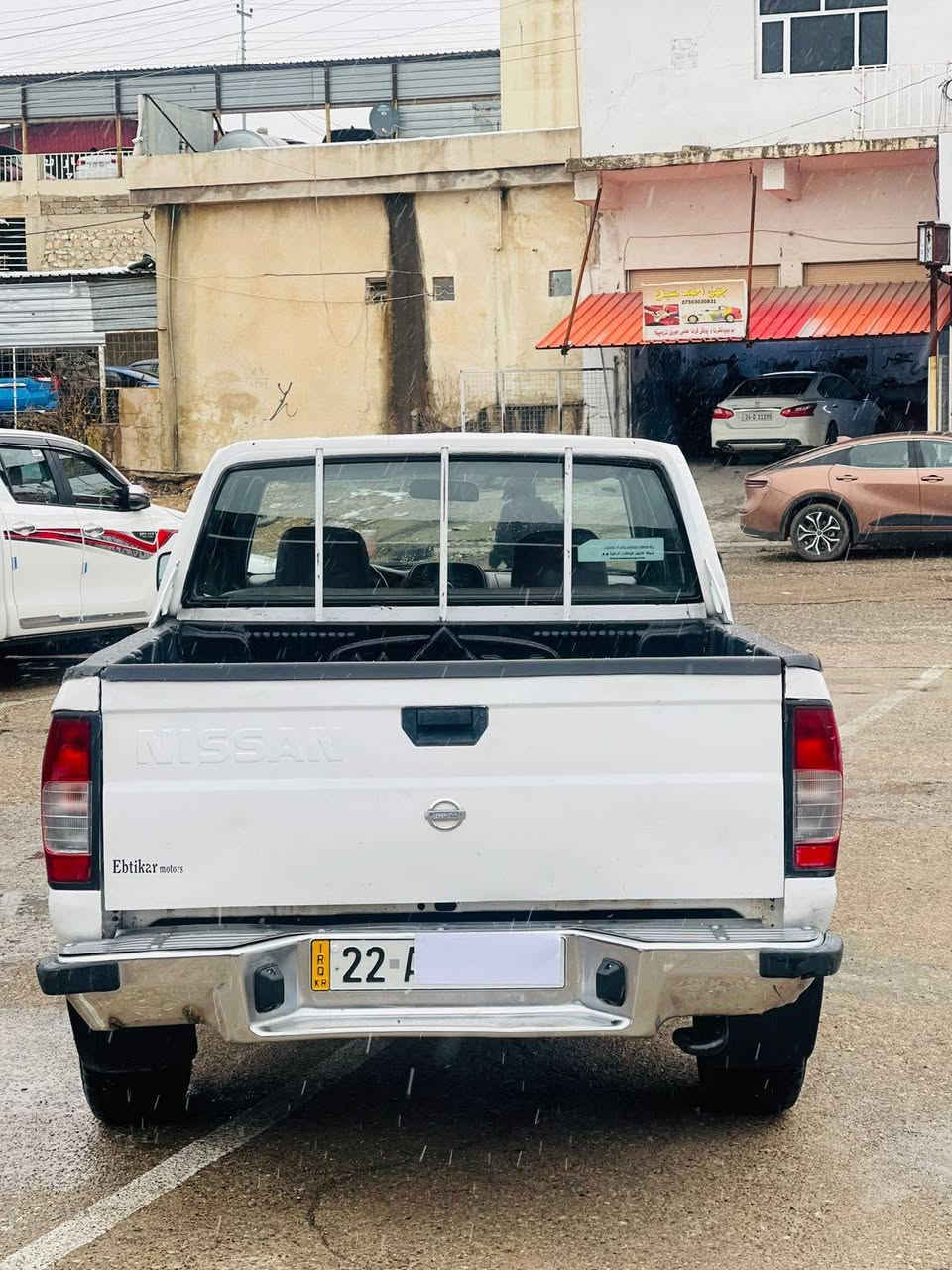 سلام عليكم للبيع بيكم نيسان  ياباني  فور ويل ٤×٤
موديل 2007
سياره رقم اربيل رقم سنوي جديد 2028
 تبريد ثلج كير محرك شرط 
سياره بس سقف صبوغ فقد 
سيارة أربعه تايه جديد 
تغم جديد 
سياره مابي مصرف دينار 
سعر 115$ مجال 

مكان سيارة عقره 📍
رقم تليفون واتساب او فايبر ☎️
*********** الرطبة, الأنبار
