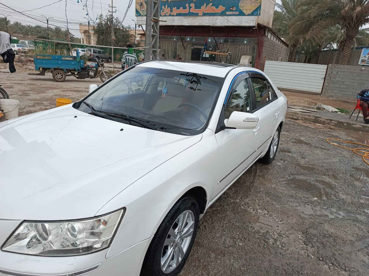 سوناتا 2010 رقم بغداد بسمي محرك 2400 فتحه سقف اشاره تحكم استيرن جهتين خمسه وليل كب  مكفوله من الصبغ فقط بارد شي قليل محرك مفتوح فقط كازكت  السعر 130 غير متواجد على الفيس استفسار اتصال ***********
