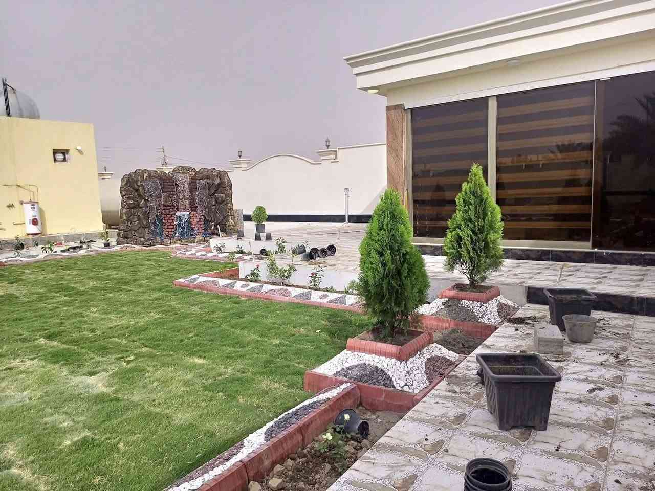 السلام عليكم احبتي
لان بدء الحجز لعمل الحدائق مع بدايه شهر 2 موسم الربيع
اخوكم المهندس الزراعي ابو جنات مستعد لعمل كل مايخص الحدائق  مع ضمان للعمل ومتابعه مجاناا
عمل (منظومه السقي. منظومه التقطير. تبديل تربه. عمل ديكورات بلحجر الطبيعي.زراعه الثيل دائم الخظار .باحدث التصاميم وانسب الاسعار
للاحجز مراسلتنا  اتصال او وتس اب ***********
واليكم مجموعه صور من اعمال قمنا بنشاها في عام 2025 
@إشارة
