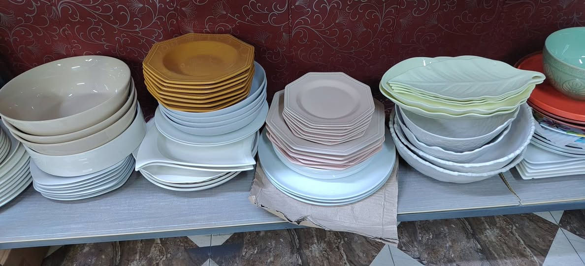 السلام عليكم ورحمة الله
من رخصة الادمن المحترم
اليوم وصلت وجبه جديده من الفرفوري الباله الأصلي بجميع انواعه من ماعون التمن والمرگ والبلم والكاسات  التشرسب والشوربه كاسات الزلاطه واطرشس والفناجين والكوابه والقواري بحجامه والجداري التيفال والطاوات والسجاجين
العنوان بابل المحاويل حي الجمهوري مقابل جامع الإمام علي عليه السلام من الباب الصغيره او شارع الصالونات
***********
***********
