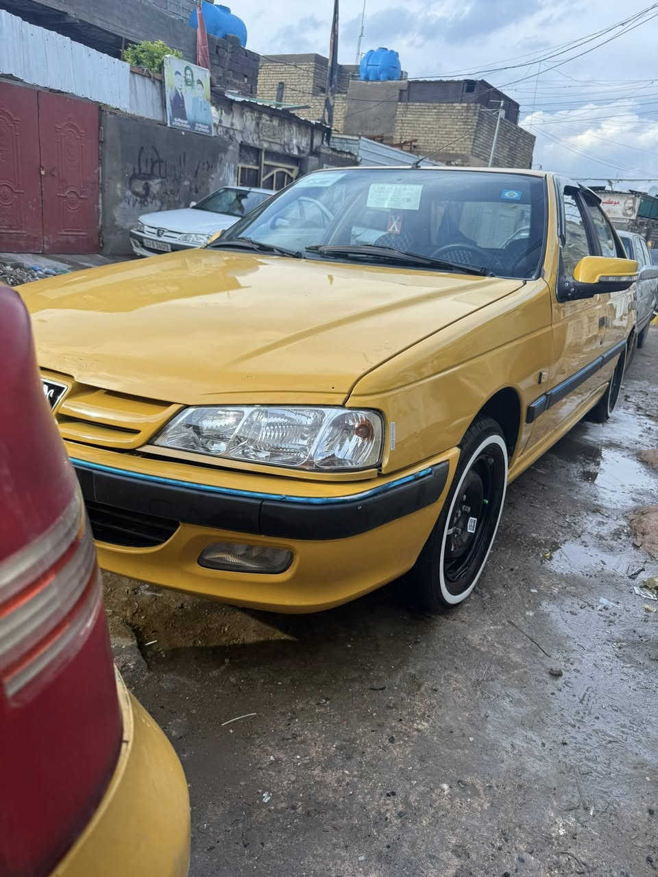 السلام عليكم بيجو بارص موديل ٢٠١٥ سياره مصفره هيئة وغرامات بيه ضربه بل جاملغ خلفي فقط ومعمره تخم تاير سياره حلوه وجاهزه مكاني بغداد حي اور *********** السعر٤٣وبيه مجال بصيط
