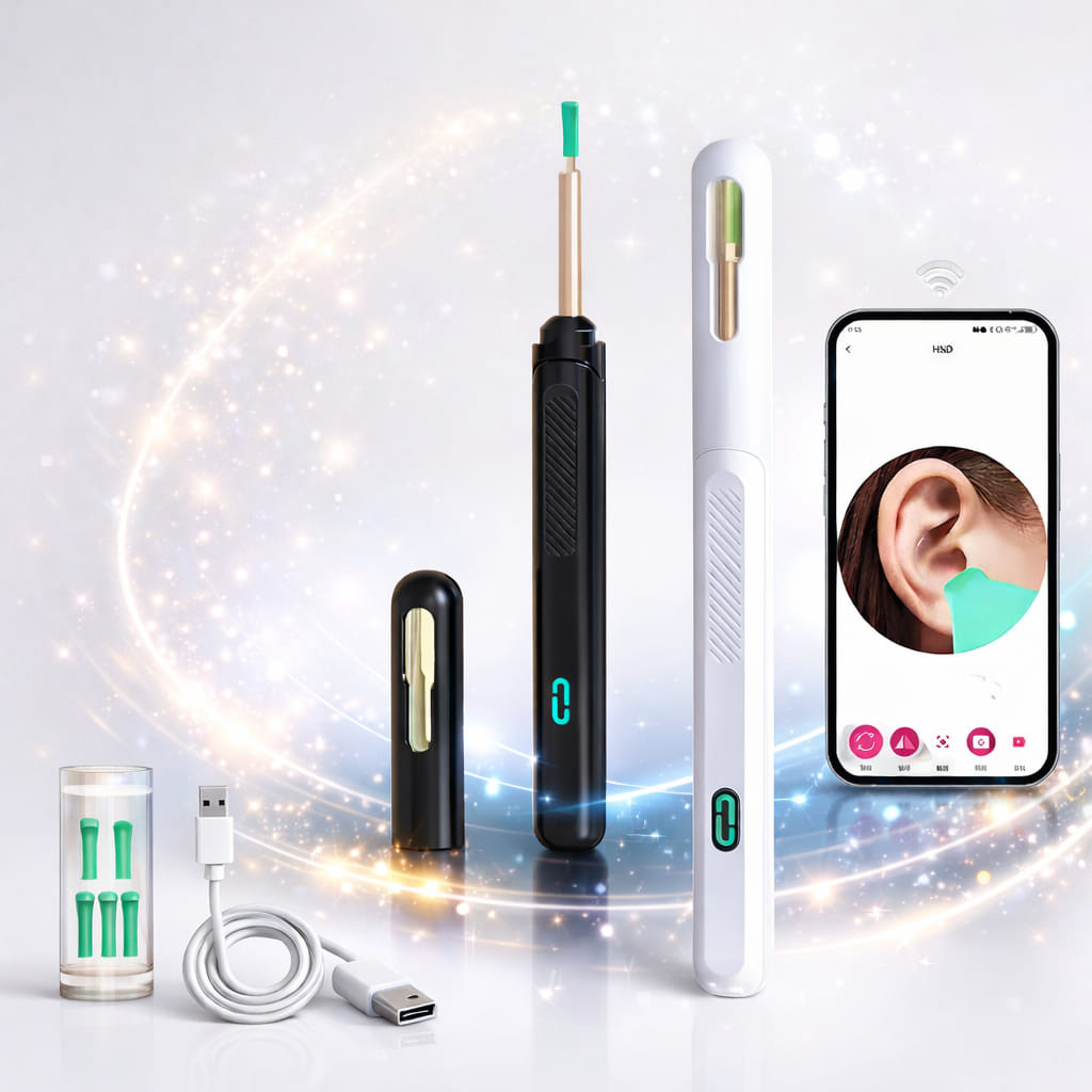 🐰👂 منظف الأذن الذكي NK3 بكاميرا HD يعرض كل شيء على هاتفك مباشرة 📱
شحن Type-C، صورة ثابتة بحساس الجاذبية، استخدام آمن وسهل ⚡
خفيف وممتع، خلي أذنك نظيفة بدون تعب! 💪 السعر 25الف مع التوصيل


**إذا كنت صاحب هذا الإعلان وتريد حذفه لأي سبب، رجاءا أرسل رسالة إلى الدعم الفني**