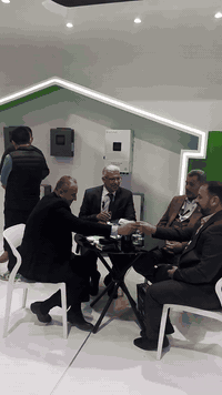 على هامش اللقاءات الجميله في مؤتمر الطاقه ال ١١ في بغداد كان لنا لقاء ...