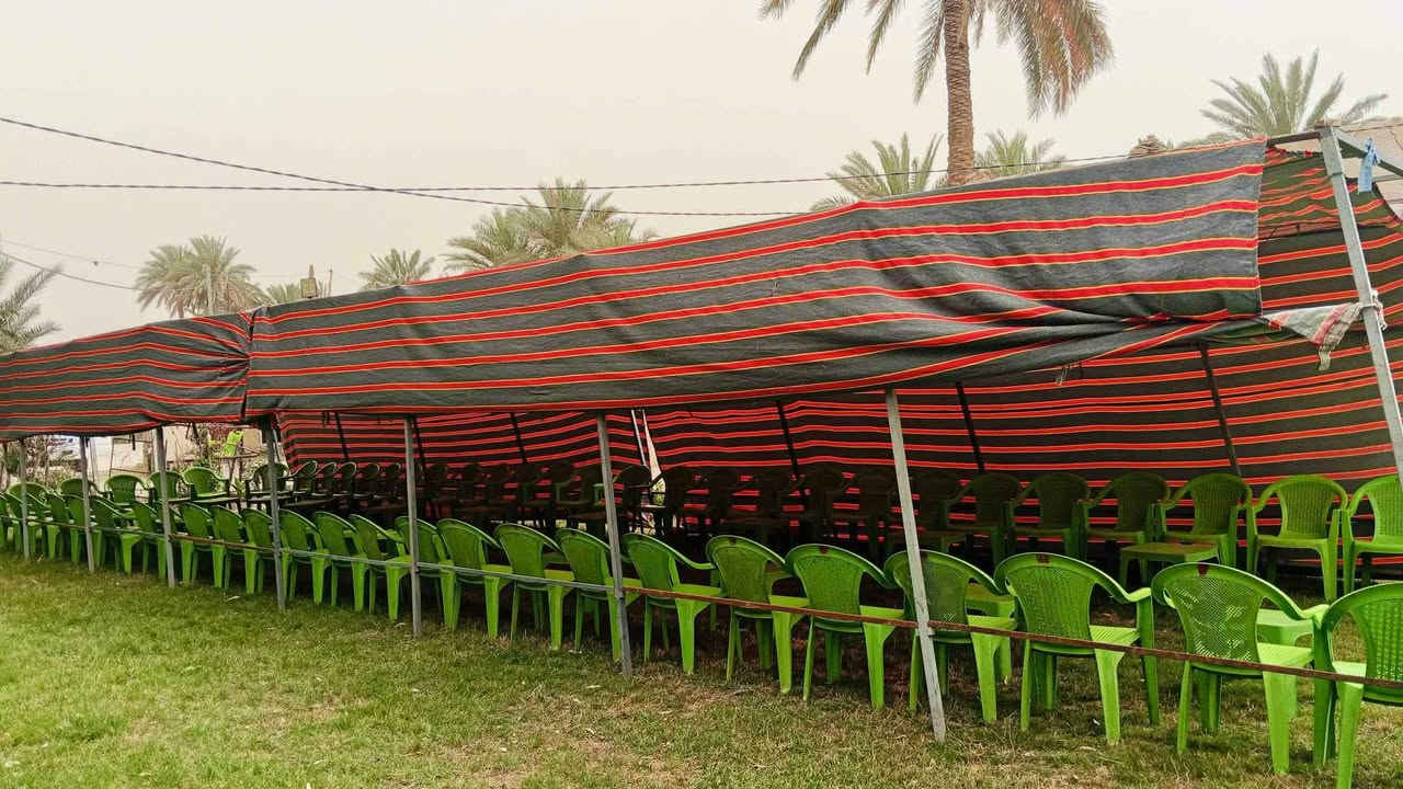 جادر جديد
الطول 16
العرض 4
الارتفاع 2 ونص 
السعر 900
المكان بابل 
***********

