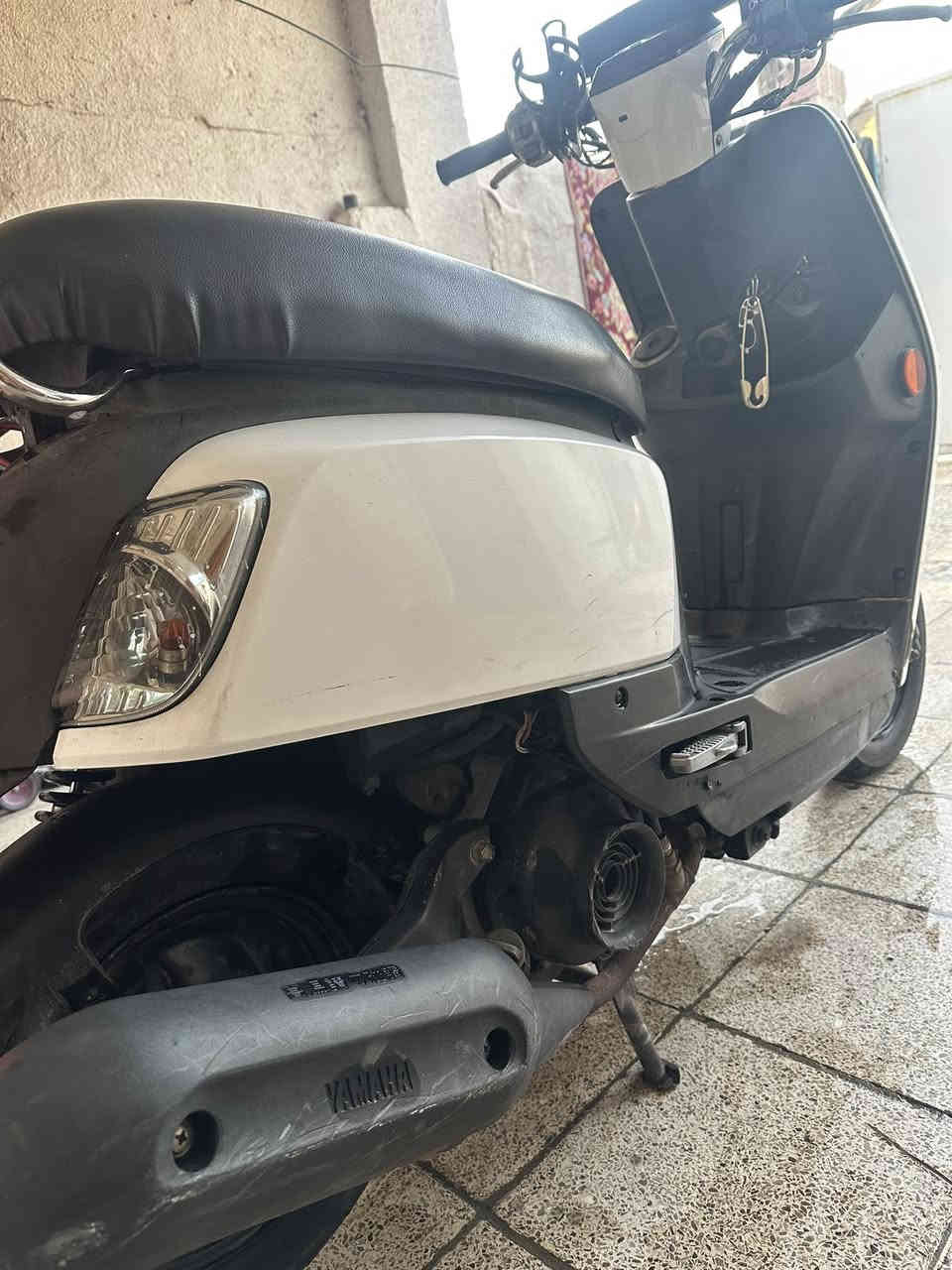 السلام عليكم بوليس مصطره للبيع الدراجه بلاديه محرك بلاد سعر 750  عنوان بغداد الدوره ***********
