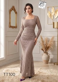 فستان فانكا • دنتل مبطن • مقاسات M L XL
