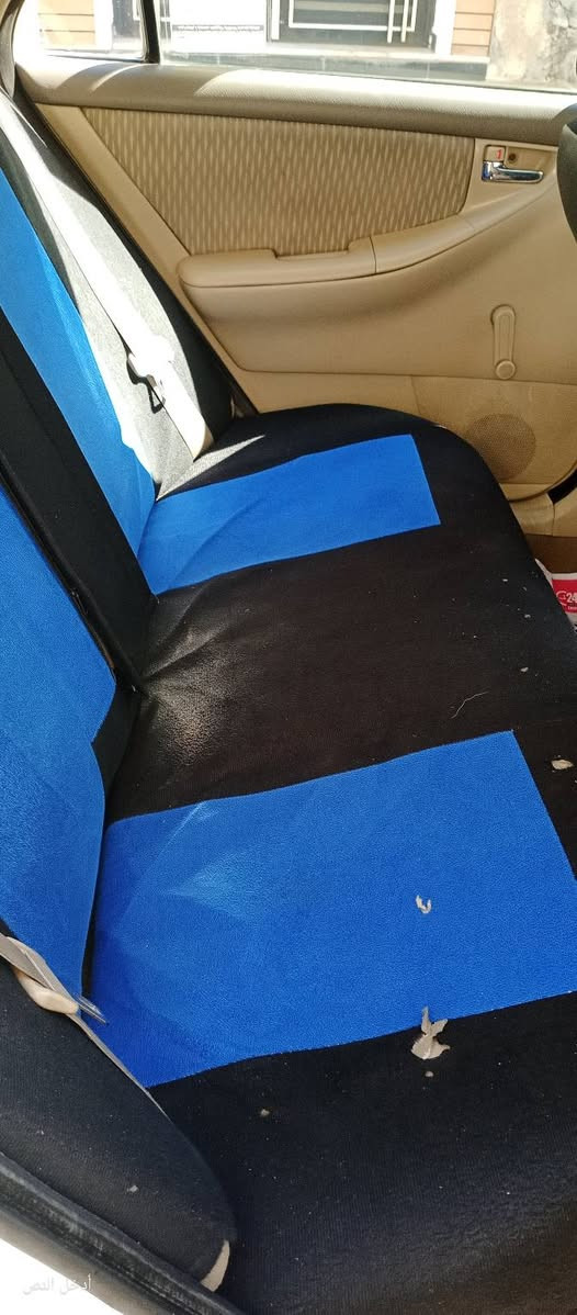 كورلا بيكاتشو 2006صبغ جاملغ امامي
طخه بلجنطه كلير الجاملخ الخلفي عطل كبريسر تبريد 
محرك 1600جيد جدأ
السعر 83 بيها مجال حك جيه
*********** ابو مصطفى
الزعفرانيه شارع المعهد
