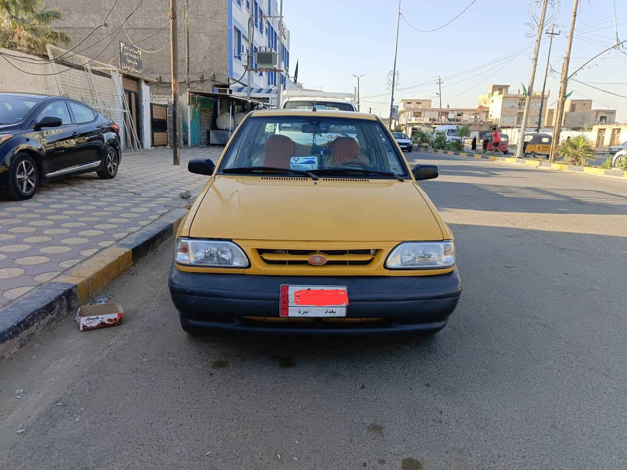 السلام عليكم سايبا للبيع 2015 امبدل بيها باب السايق وجوملغ الايسر والجنطة السيارة نصبتها حلوة تبريد شغال شواصي مكفولة السنوية بأسمي تحويل ثاني يوم  السعر 35 وبيها مجال للطيبين ***********
