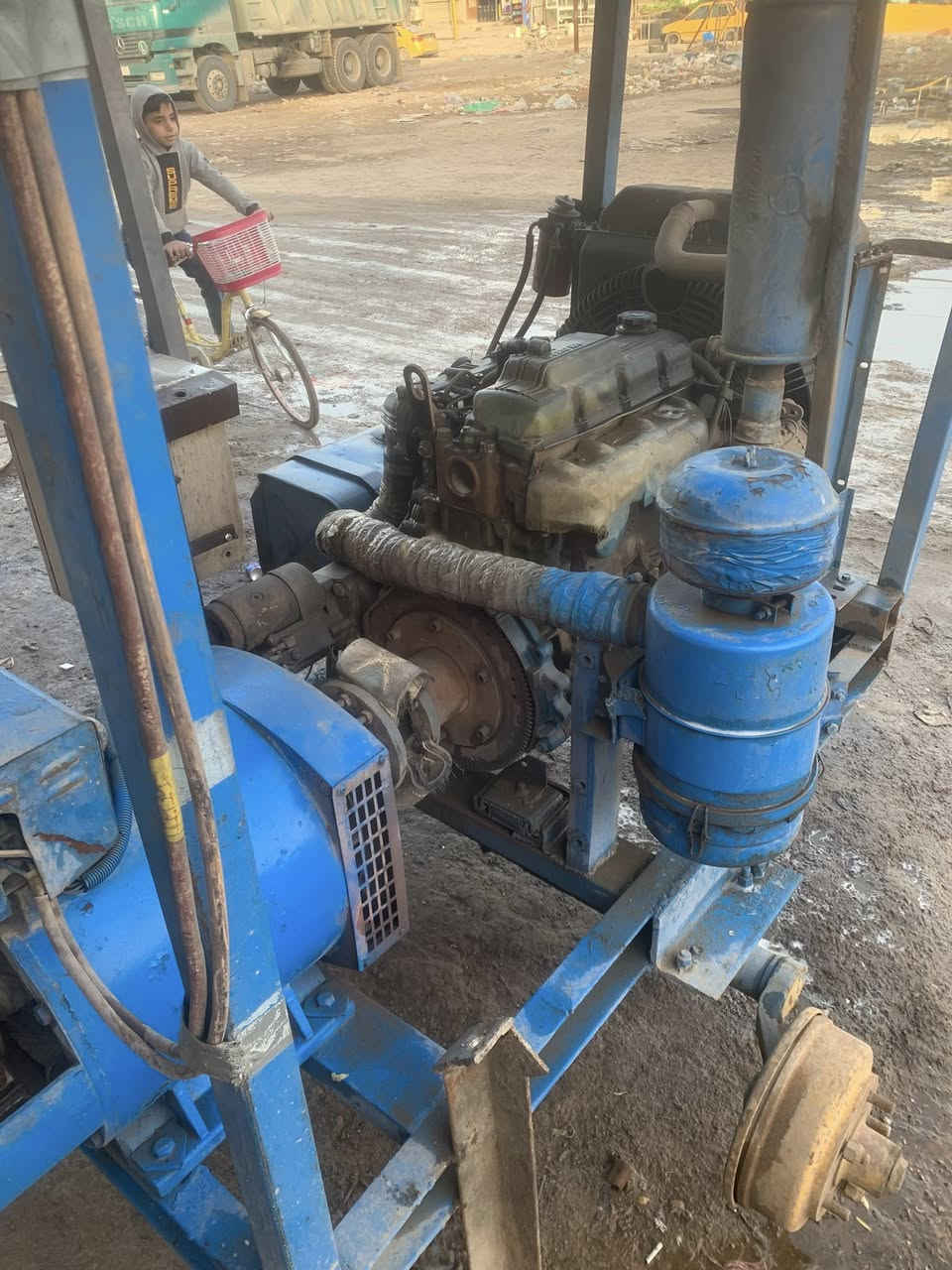 مولد كيا 30 كي في ثري فيز محرك 2701 لا صرف ولا تبخير راس توليد بلادي  السعر 13ورقه.  مكاني بغداد الامين الثانيه 
***********
