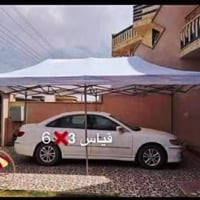 قمرية اومظله للبيع 6 في 3 متر كبيرة قماش وتر ابروة جديدة فتحتهة مدة يو...