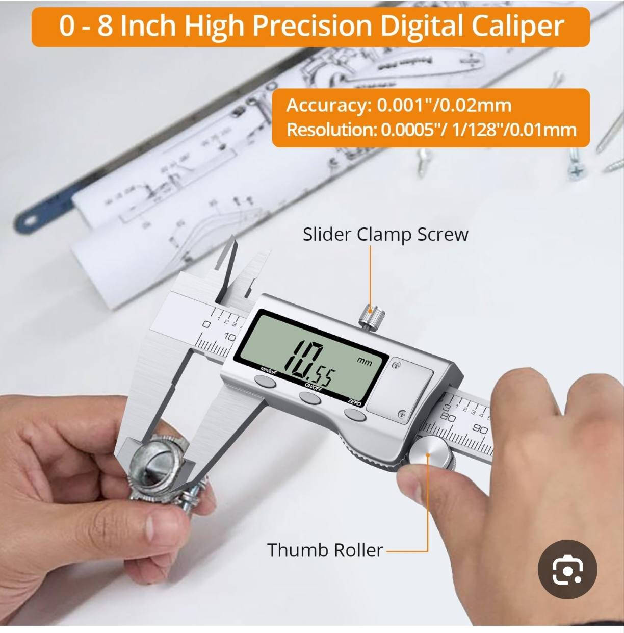 فرجار رقمي (Digital Caliper) من العلامة التجارية ACEMETER.
القياس: يتميز بقياس يصل إلى 150 ملم أو 6 بوصات. 

الوظيفة: أداة قياس دقيقة تستخدم لقياس الأبعاد الخارجية، الداخلية، والعمق. 

المميزات: شاشة LCD لعرض القراءات، والقدرة على التحويل بين الوحدات (ملم/بوصة). 

النوع: فرجار رقمي إلكتروني، يغني عن قراءة المقاي
الماني المنشأ


**إذا كنت صاحب هذا الإعلان وتريد حذفه لأي سبب، رجاءا أرسل رسالة إلى الدعم الفني**