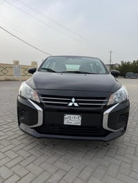 ميراج 2024 وارد امريكي صور حادثها منشوره  صبغ باب خلفي وجاملغ خلفي فقط...