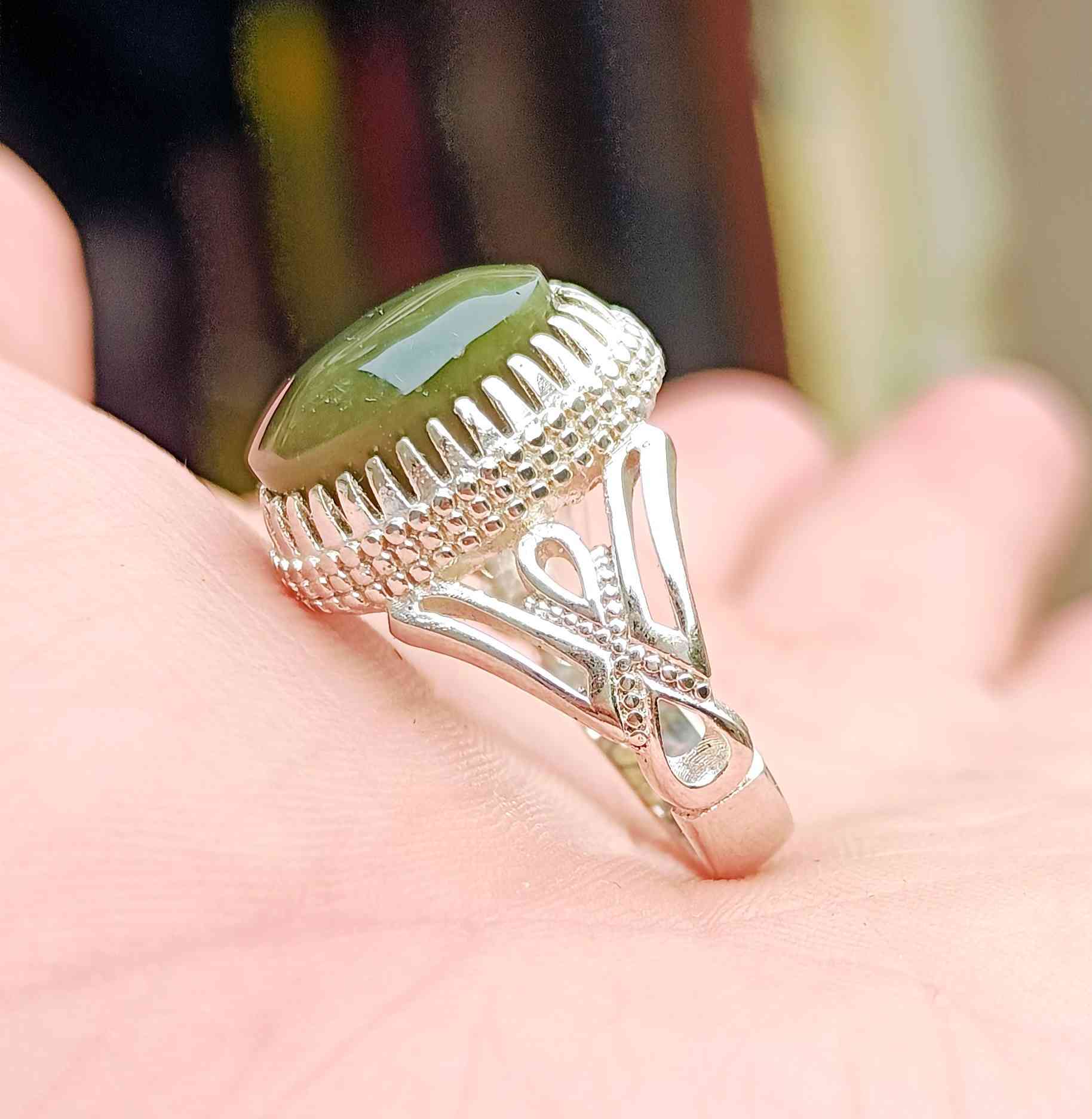 سلام عليــــــكم 🫷🏿👇👇رمضان مبـارك 

تحفه فنيــيه(يشــم يماني ذمه)قطعة تخبل

صياغه يدويه فضه مختومة(925)
قيــــــاس الخاتم(20..21)

يوجد توصيل بدون مراوس او حجز مكاني سماوه سعـــره مع التوصيل(30)🔒🔒


**إذا كنت صاحب هذا الإعلان وتريد حذفه لأي سبب، رجاءا أرسل رسالة إلى الدعم الفني**