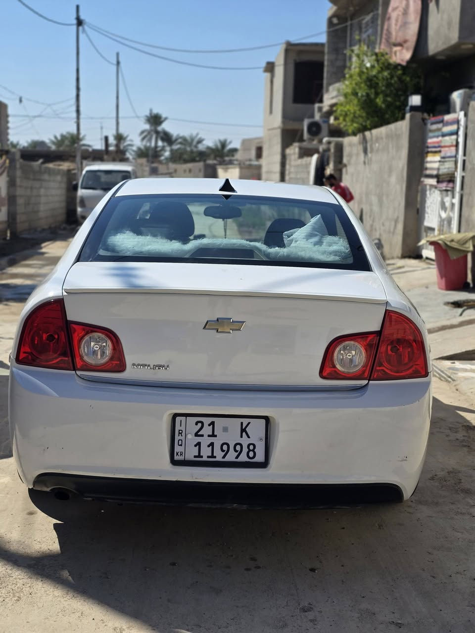 سلام عليكم
شوفرليت ماليبو ٢٠١٢  كفاله عامه 
صوره سونار مرفقه 
سعره (٩٥) ورقه 
للأستفسار ***********
محرك 2400  اربعه سلندر  
شاشه ايباد 
سيارة كلش نظيفة 
داخل بيجي 
مثبت سرعة
رقم سليمانيه  
سنويه لحد 2029
تخم تاير جديد
شرط تحويل 
مكان سياره ديالى الخالص

