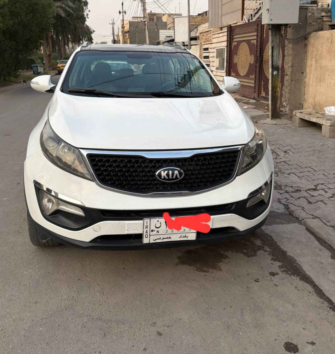 السلام عليكم للبيع سبورتج خليجي رقم بغداد فول موصفات بنراما بصمه كشن كهربائي محرك ٢٤٠٠  سياره جاهزه بدون اي نقص كير ومحرك جيد جدا السعر ١٦٠ اي إستفسار اتصال على ***********راعيها اني مكلف بل نشر
