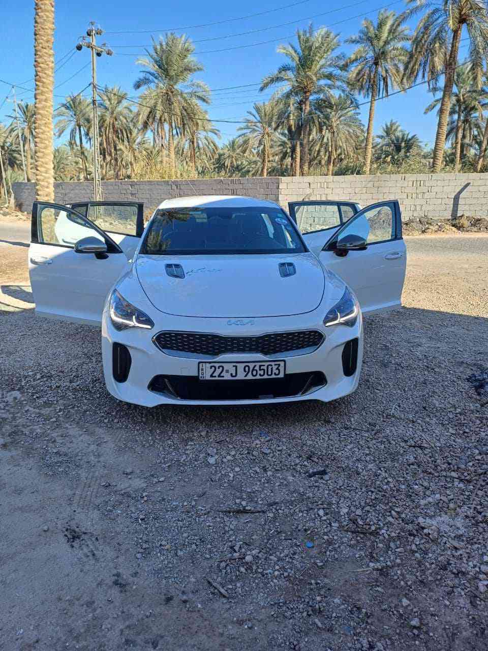 كيا ستنكر 2022 GT line وارد امريكي
سعره 172 ورقه وبي مجال وماكو هيجي سعر بسوك  
حادث خفيف صور الحادث بلمنشور وصور سونار ايضا بدون اي دواخل

المواصفات : 🐎
محرك 2500 تيربو 4سلندر 300 حصان 🐎 
بصمه تشغيل+بصمه ابواب  
اشاره ب المري مع رادار نقطه عمياء 
ضوء ترحيب
حساس خلفي مع كامره وضعيتين
رادار امامي 
 رادار خلفي توقف ذاتي 
كشنات جلد (كشن السائق كهرباء)
 تدفئه ب المقاعد 
تبريد امامي + خلفي
سايد بريك بصمه 
خمس وضعيات قياده شاشه ذكيه 
شاحن واير لس نظام صوتي فول 
فول للاخير ما عدا الفتحه
مابيها أي مصرف
السياره جديده كلش ونصبتها احلى من الصور بهواي
*********** مكانه كربلاء

