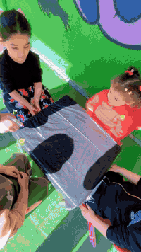 #نشاط لعب حسي للأطفال  #روضة_وحضانة_البراق_الأهلية  📍موقعنا / بغداد - ...