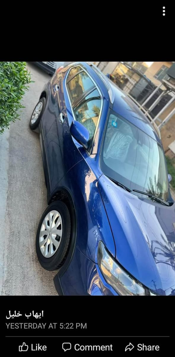 سيارة نيسان روج للبيع موديل 2020 محرك 2500 , 4 سلندر .....السيارة ماشية 72 الف كيلو متر السعر 160 ورقة وبيها مجال ......***********
