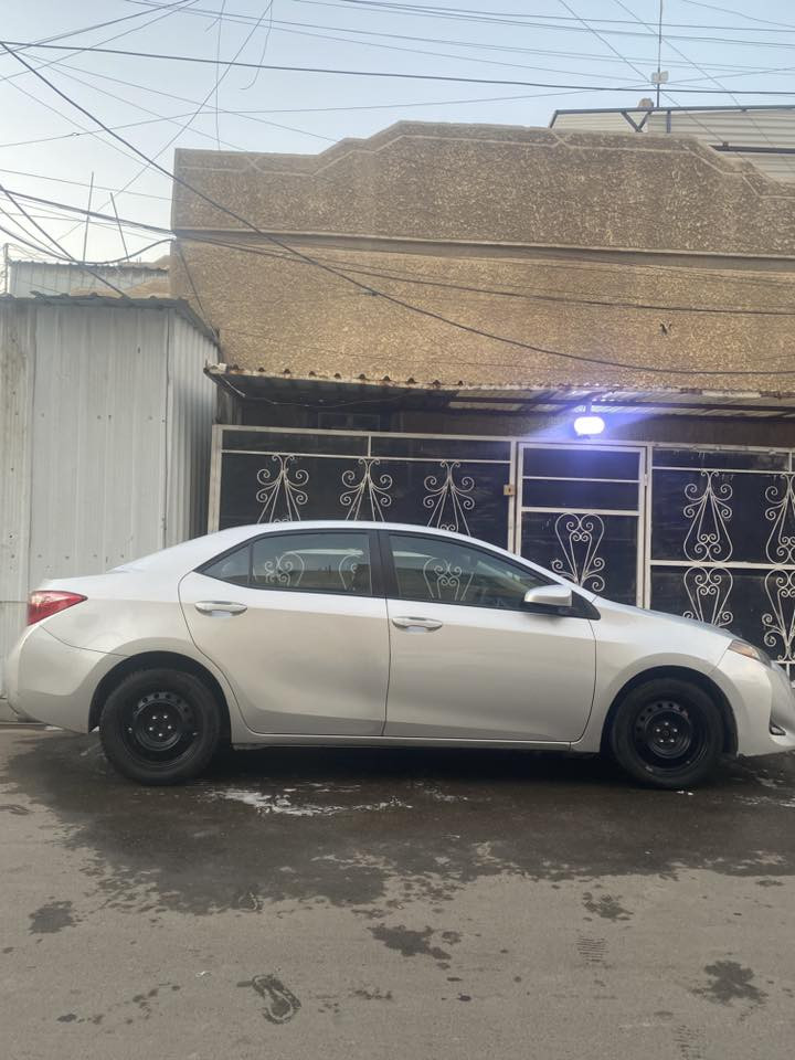 كورلا 2019 ماشيه 72 رقم بغداد باسمي ناشر صور حادثها وبيها بالعراق جاملغ خلفي وباب خلفي جهه الصدر مكاني بغداد السعر 125وبيها مجال بسيط 
***********
