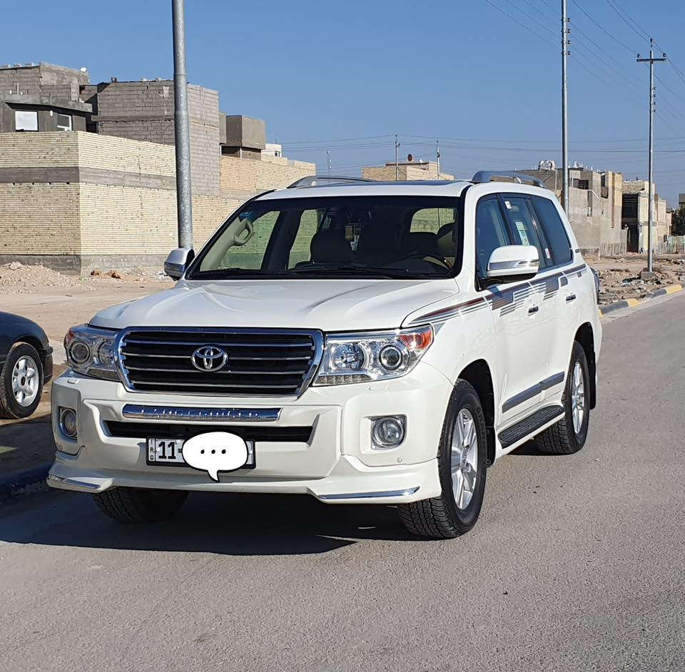 ‏‎السلام عليكم  للبيع 
لاندكروز 🔥 2013 GXR:
السياره احله من الصور بالحقيقه❤️ 
فول مواصفات 1/1 💯 :
🌷 فتحة 
🌷 بصمة 
🌷 ماشية 182الف 
🌷 حساس امامي خلفي 
🌷 ثلاجة 
🌷 كراسي كهرباء 
🌷مري شفط
🌷 شاشة عرض 
🌷كامره اماميه وخلفيه
🌷 8  ايرباك 
🌷 دفع رباعي 
🌷 رقم بغداد  بأسمي انكليزي 
🌷 مري قلاب عند الرجوع
🌷 دوسه ليزريه
🌷 طفايه
🌷 لايت زنون اصلي
حجم المحرك: 4000 
ملاحظة // السيارة  بيها صبغ بالجاملغ الخلفي  
السياره جديدة الحمد لله تخم تاير دلوب حدادية تبريد جاهزة من كلشي مابيها اي نقص 🌹وبالعافية ع تكون من نصيبه🌹
تحويل مباشر  
❤️السعر   ( 378 $ )💸بيها مجال بسيط                   

لاستفسار الاتصال ع الرقم التالي 🚀
 ( *********** ‬)
