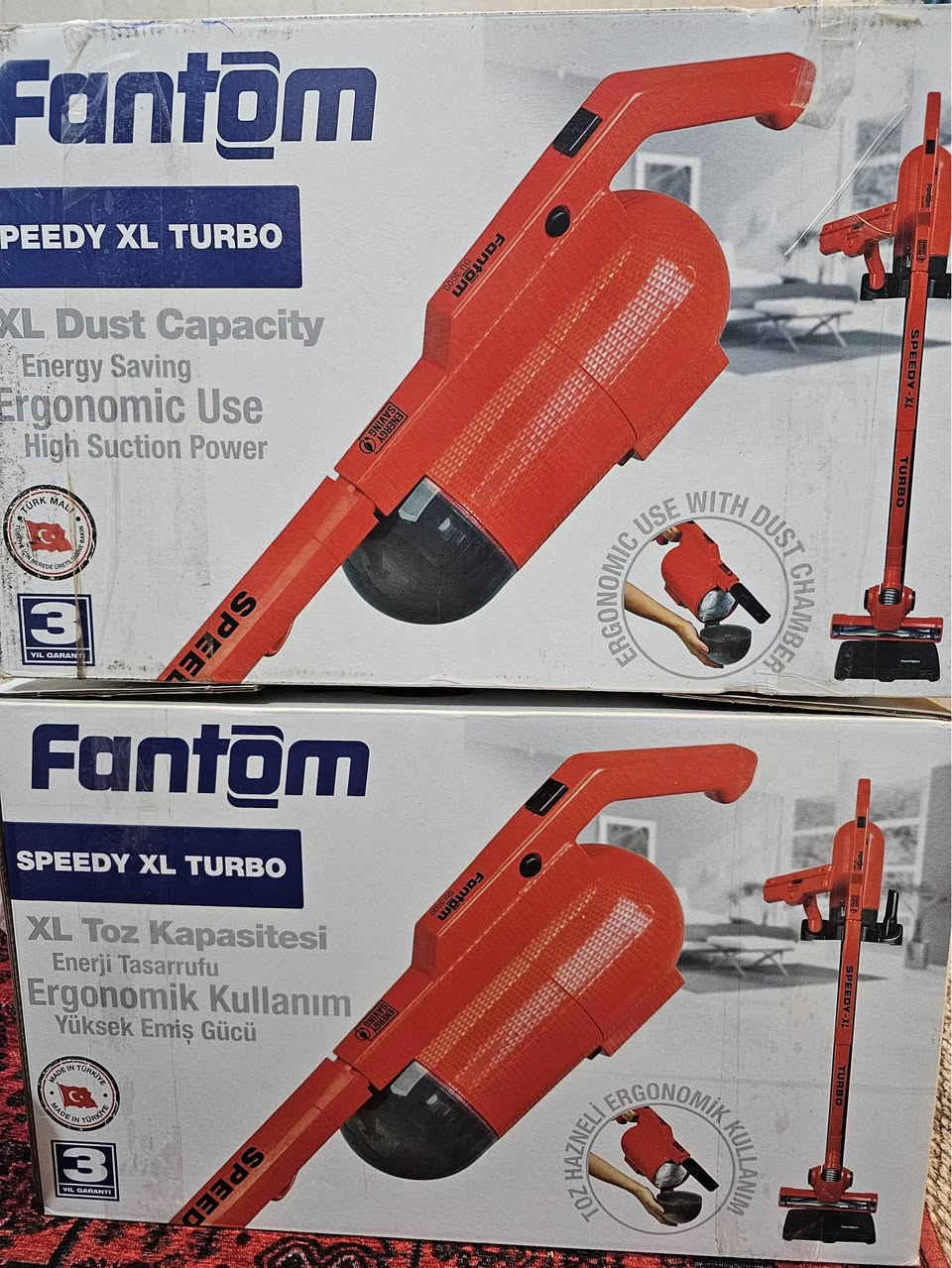 بمناسبة الانطلاق ٧٥ الف والتوصيل مجاني مكنسة فونتوم سبيدي اكس لارج تيربو

احدث اصدار ٦ ضمان سنتين

الالوان ابيض رصاصي احمر روز مواصفات المكنسة 100 ا خزان الاوساخ اكبر حجم اكس لارج

٢ / واير اطول 7 متر وربع ٣ / قاعدة تنظيف اضافية بفرشة ع فلتر اضافي لتنقية الهواء ( متعبر

ولاذرة تراب الجو )

ه استاند لتثبيت المكنسة

تفريغ اسهل بكبسة وحدة

/ قاعدة تنظيف بدون فرشة وتكون

متحركة يمين ويسار ٨/ قطعة تنضيف التخم والاماكن

الصغيرة
 رقم واتساب ***********
