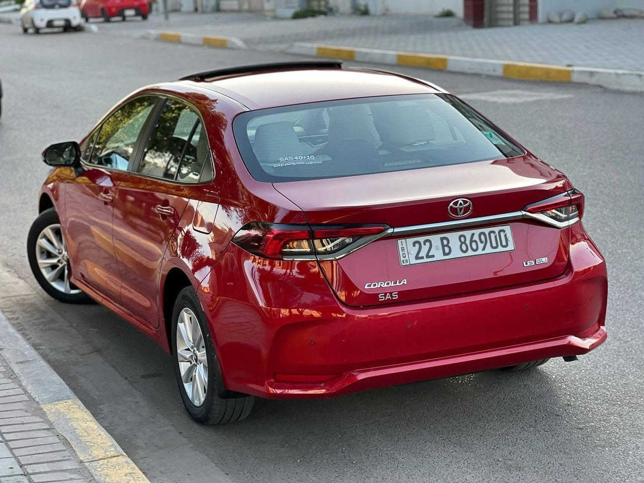 السلام عليكم كورلا 2023 خليجي ساز
سنويه ورقم هزه وفحس جديد بسمي 
بيها باب صبغ باقي كفاله ماشي سياره 34 الف حقيقي 
اي نواقص ما بيها جاهزه الحمدلله 
مكان سياره يغداد الوزيريه 
سعر (((172))) بيها مجال 
***********
