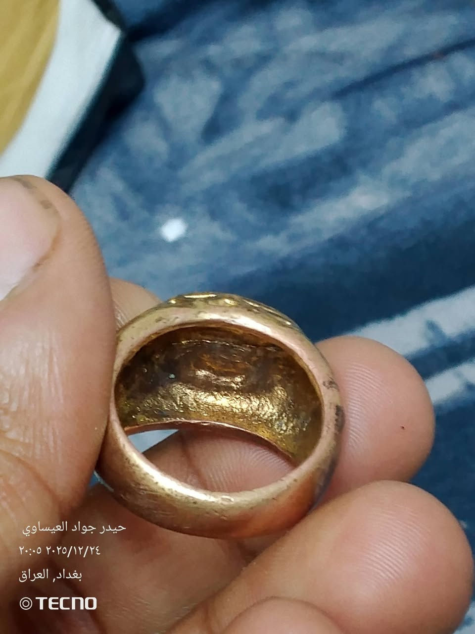 سلام عليكم خاتم عطف و عقيق يماني صياغه سبع معادن سعر 10الف مكان الكاظمية ***********
