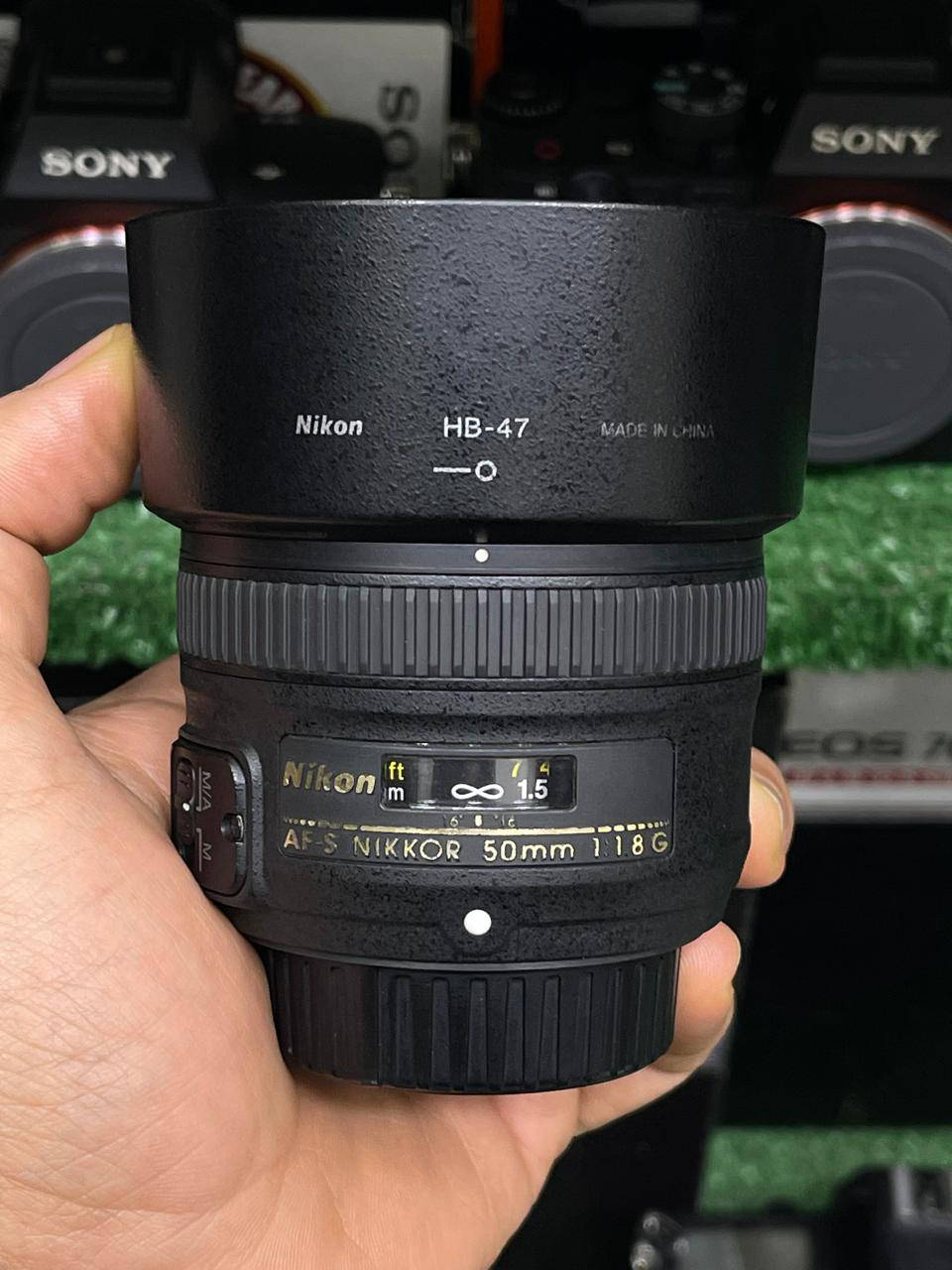 For sale 
Lens 50g for nikon 
بالبوكس والهود والكابات 
ضمان 3شهور 
متاح شحن لجميع المحافظات 
متاح تقسيط بفيز المشتريات 
للتواصل فون او واتس 01016242875


**إذا كنت صاحب هذا الإعلان وتريد حذفه لأي سبب، رجاءا أرسل رسالة إلى الدعم الفني**
