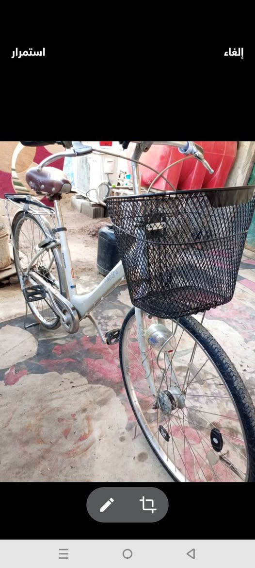 بايسكل سياحي  حجم 26 ماركه plainair ومختوم من الشركه المصنعه بايسكل نضيف جدا ياباني باله غراضه جديدة كامل بريكاته شغاله والگلوب ماله هم شغال تعال افحص اذا ما عجبك لا تشتري عنواني بصره / حيانيه / شارع الامام موسى الكاظم (ع) السعر 100٫000 وبي مجال بسيط كلش راسلني وتدلل ***********
