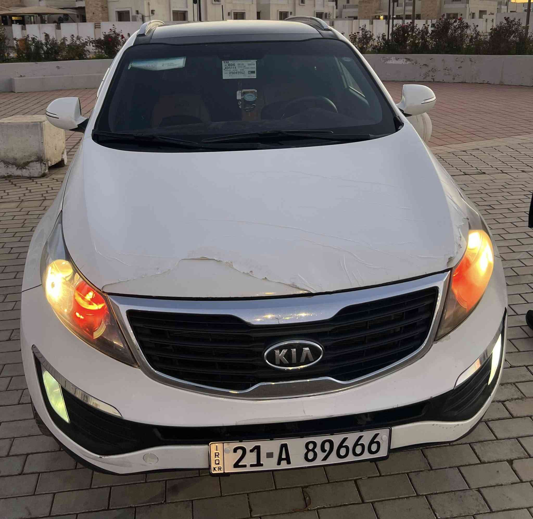 السعر127 وبيها مجال
كيا سبورتج 2011 خليجي 

4سلندر داخل لونين 

فول مواصفات بنوراما شاشة كامرة  محرك كير تبريد تتفئه بشرط

بيها 3 قطع صبغ شرط بدون دواخل اثر شخوط

مكان السياره تكريت ***********
