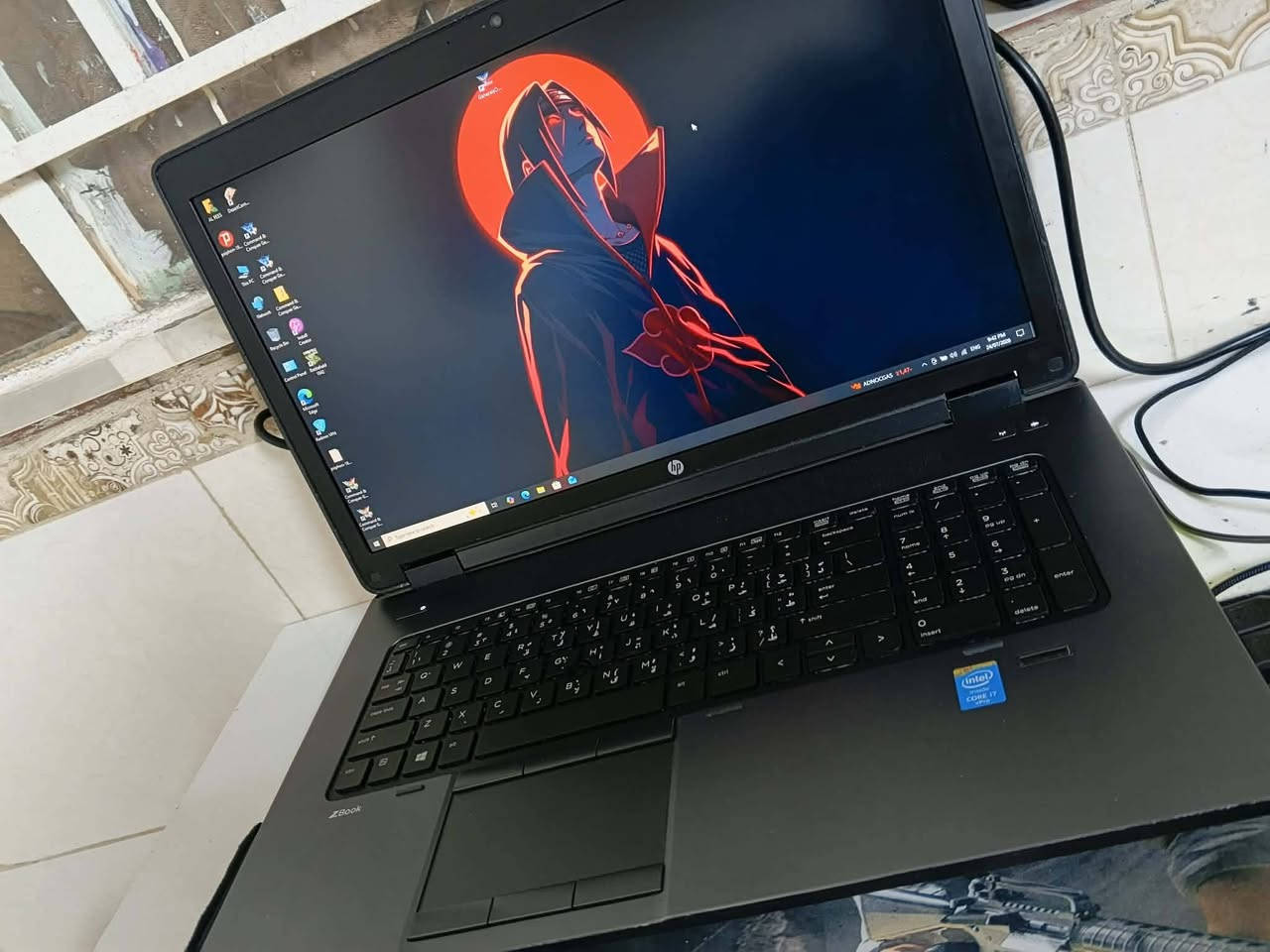 السلام عليكم لابتوب hp zbook g2 17
لابتوب عملاق معروف بقوته بالمونتاج والالعاب الخفيفه  والمتوسطه 
المعالج كوراي 7 الجيل الرابع 4810mq 

الرامات 16 ddr3 

كرت شاشه داخلي من انتل  ومنفصل من نفيديا  4 كيكا k3100m 

ويندوز 10 برو
هارد 512 كيكا ssd  للمعلوميه يشيل ثنين منافذ هارد يعني شكد تريد تخليله عادي 

 لابتوب كامل مثل ما موضح بالصوره وبطاريته جديده وشاحنته الاصليه ويا 230 واط
كل المنافذ شغاله  حتى مستشعر البصمه
السعر 350 الف وبي مجال بسيط حك الجيه للاستفسار تواصل خاص او عن طريق الرقم ***********
