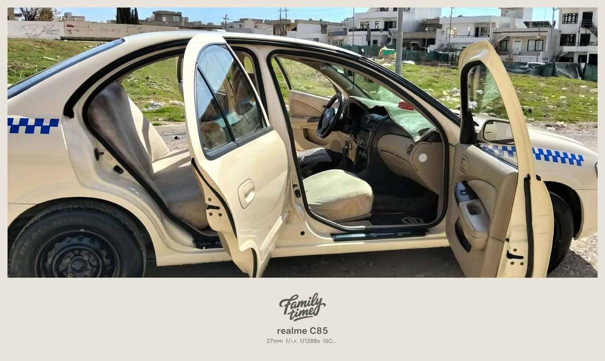 نيسان سه ني تكسي بؤ فرؤشتن موديل 2012 كير عادي كير و مه كينه و ته بريد به شه رت بؤيا خي نيه ده عموليدراوي نيه ره قه م سليماني سه نه وي تا زه يه تا 2029 ته حويل غرامه به شه رت يه ك دينار مه سره في تيا نيه سعري 125$وه ره قه و معا مه له بؤ زا نيا ري به يوه ندي بكه به *********** السليمانية, العراق
