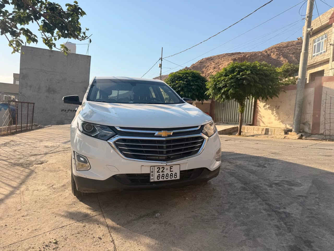 Chevrolet equinox 2019
سه‌یاره‌كه‌ ٥ پارچه‌ی هه‌یه‌ به‌ حیزام ئه‌یفرۆشم. سۆنه‌ر و ره‌قه‌م شانسی داندراوه‌.
سه‌یاره‌كه‌ مواسه‌فات LT
مه‌كینه‌ ١٥ تۆڕبۆیه‌.
ده‌بل ئه‌كسل
كوشین هیته‌ر 
ڕادار
سندوق شه‌فت.
هه‌ر چوار ده‌رگاكان به‌سمه‌ن
ئه‌وتۆ ستارت و ستۆپ
سه‌یاره‌كه‌ بێ مه‌سره‌فه‌ هه‌موو شتی به‌ شه‌رته‌.
تێبینی:سه‌نه‌وی به‌سه‌ر چوه‌ و به‌ناو خۆمه‌.

***********
*********** أربيل, العراق
