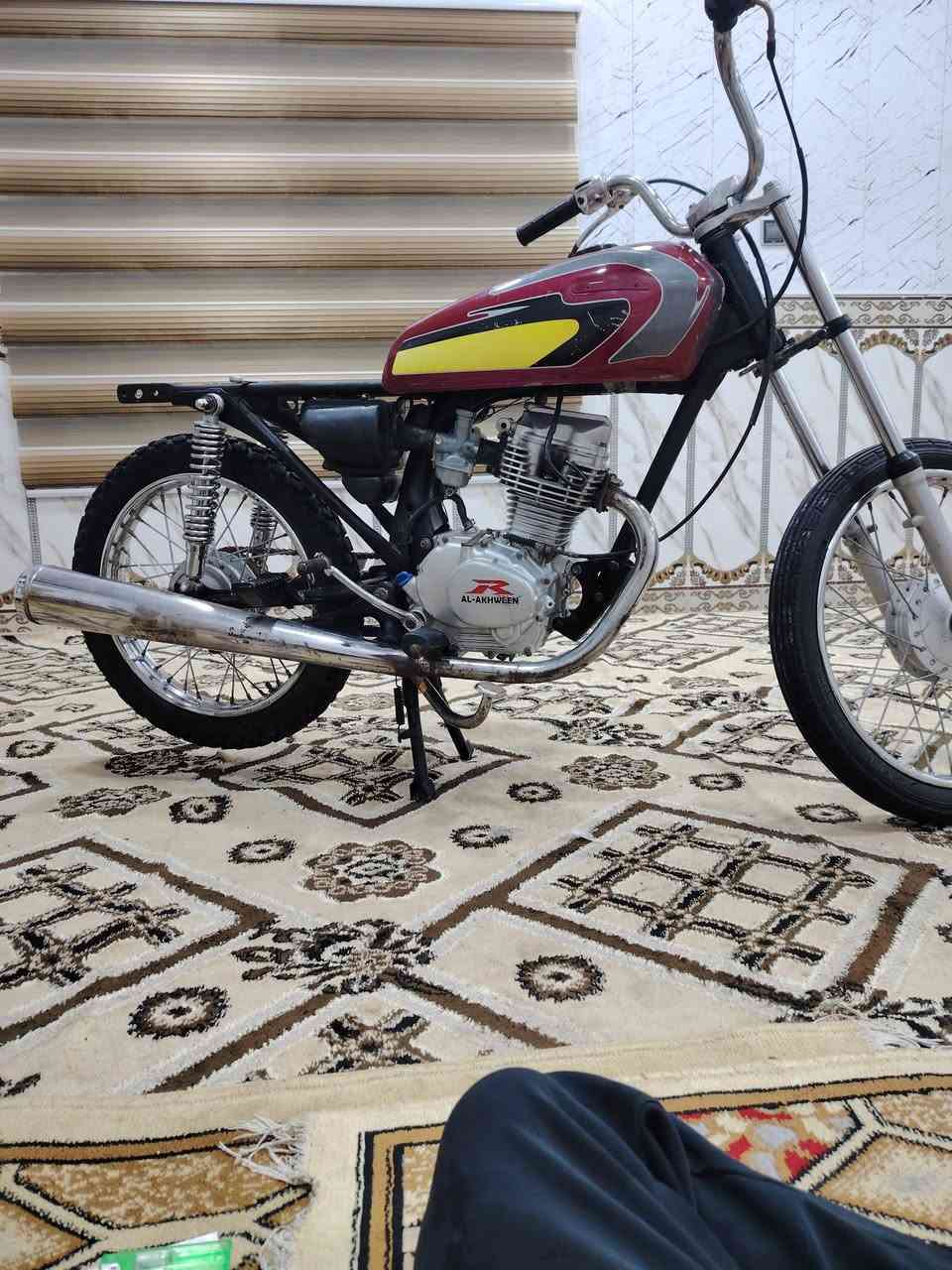 سلام عليكم شباب دراجه كلك كلك مكفول من كلشي تعمير 23رقم *********** المكان الحمزه شرقي

