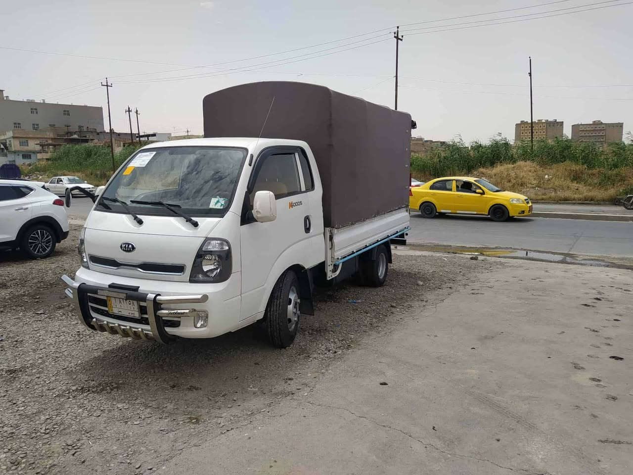 السلام عليكم
كيا فحل للبيع موديل 2019 رقم نينوى مشروع وطني محرك 4000 لاصرف ولابخار ولاتنقيص كير اكسل شاصي شرط محور 14 استد 27 شرط لاصبغ  ولاضرر  
رقم هاتف ***********
