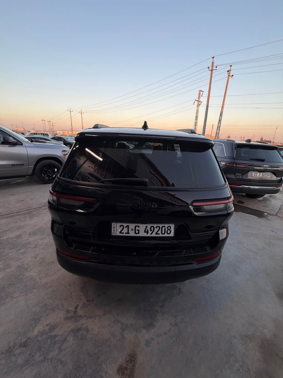 السلام عليكم جيب لمتد بلاك توب  2023
6سلندر السياره 7راكب 
السياره لمتدد فول للاخير كلين تايتل بدون اي بارد ولافتح ماشيه 65 الف كيلو  مكاني ديالى الخالص
السعر 300
*********** بعقوبة, ديالى
