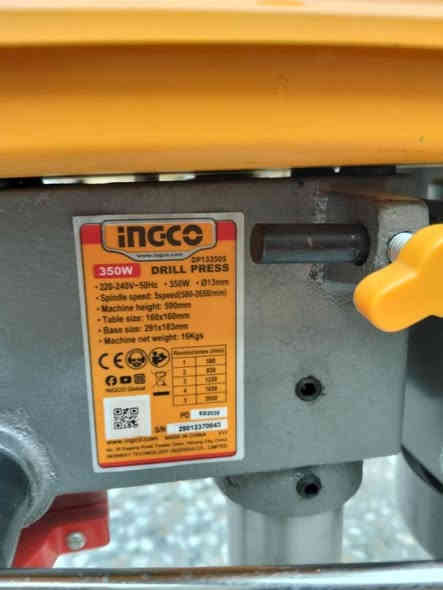 سلام عليكم دريل ثابت للبيع غير مستعمل ***********
اكو توصيل كل الومحافضات
