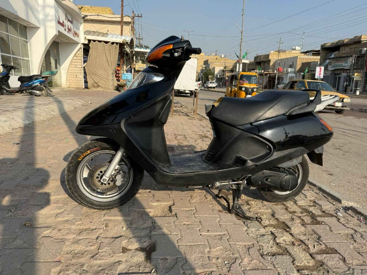 السلام عليكم سبيسي ياباني مكفوله كفاله عامه بس كفرات مبدلينه صارله فتره من طالعه من رمبه سعر مليون 100 وبيهه مجال الشراي مكلف بل نشر اني مو ماتي دراجه صاحب دراجه هاذه رقمه *********** مكاني ميسان
