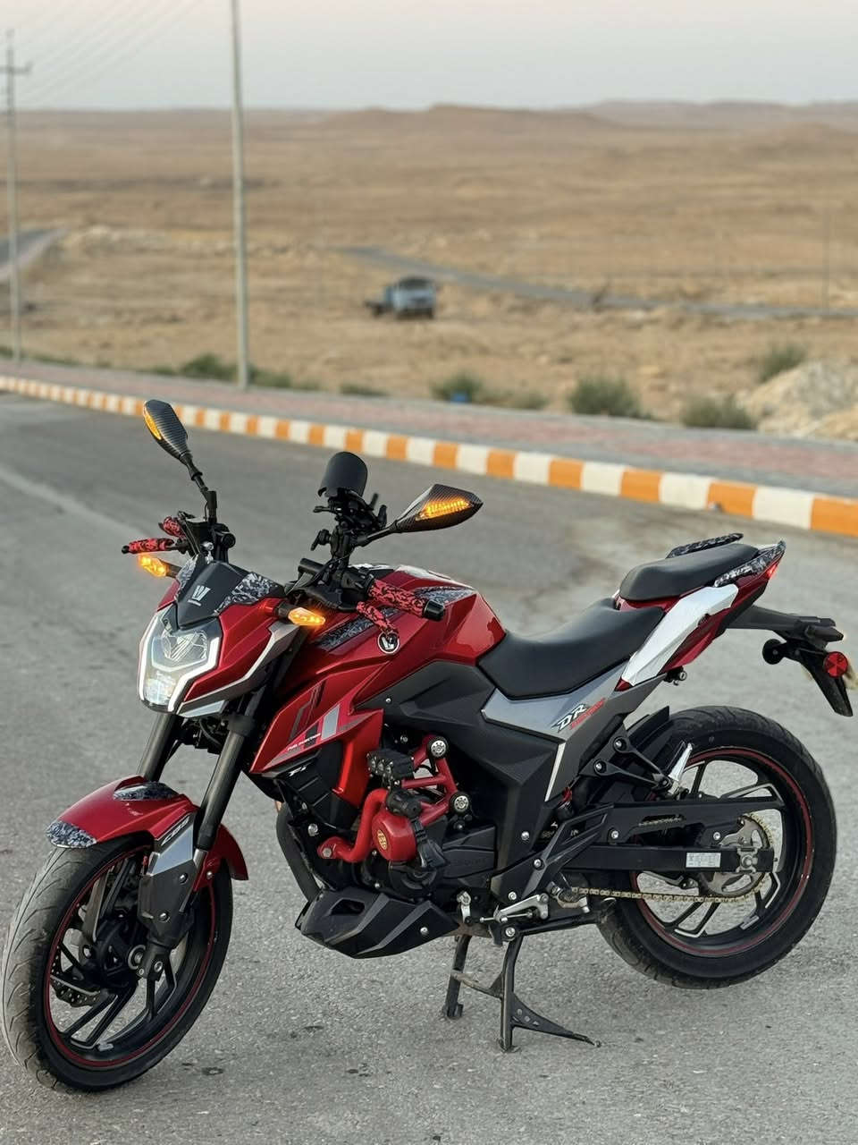 السلام عليكم
دراجة هاوجي dr160 للبيع   مسجلة ومكفولة كفاله عامة 
السعر 25$ ونص وبيها مجال 
رقم الهاتف  ***********
