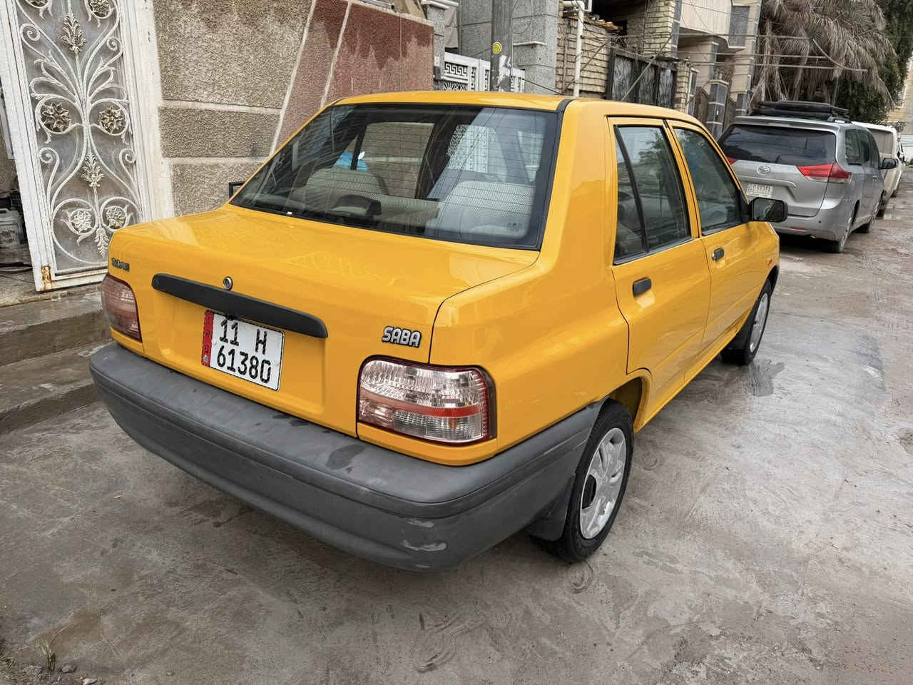 السلام عليكم سايبا 2021 مكفوله من الضربه ول تبديل و بارد  بيها صبغ نص باب خلفي فقط بدون ضربه شواصي مكفوله كير مكينه مكفول ماشيه 90 عله وضع الشركه مدوشمه عام رقم بغداد بسمي تخم تاير جديد السعر 58 بيها مجال بسيط مكانها حي القاهره ***********
