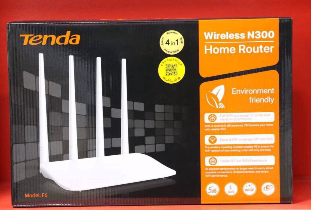 🔥 راوترات تيندا
🟠F3
🔸بسعر….15.000
🟠F6
🔸بسعر….18.000
🟠Ac6
🔸بسعر ….25.000
🟠Ac8
🔸بسعر ….26.000
🟠Ac5
🔸بسعر ….24.000

🟠Tx2L pro-Ax1500
🔸بسعر….37.000

🟠Tx12L pro-Ax3000
🔸بسعر….59.000

🟠TE6L pro-Ax5100–wifi7
🔸بسعر….74.000

#للأستفسار_عن_الاسعار الخاصة بالوكلاء واصحاب الشركات وباقي التفاصيل الفنية 
من خلال الواتساب 
***********
🔵‏تابع قناة مجموعة الياسري للتقنيات في واتساب: https://whatsapp.com/channel/0029VaHbevKL7UVbXLvmbQ14
🔵قناة التلكرام

https://t.me/alyasry117
